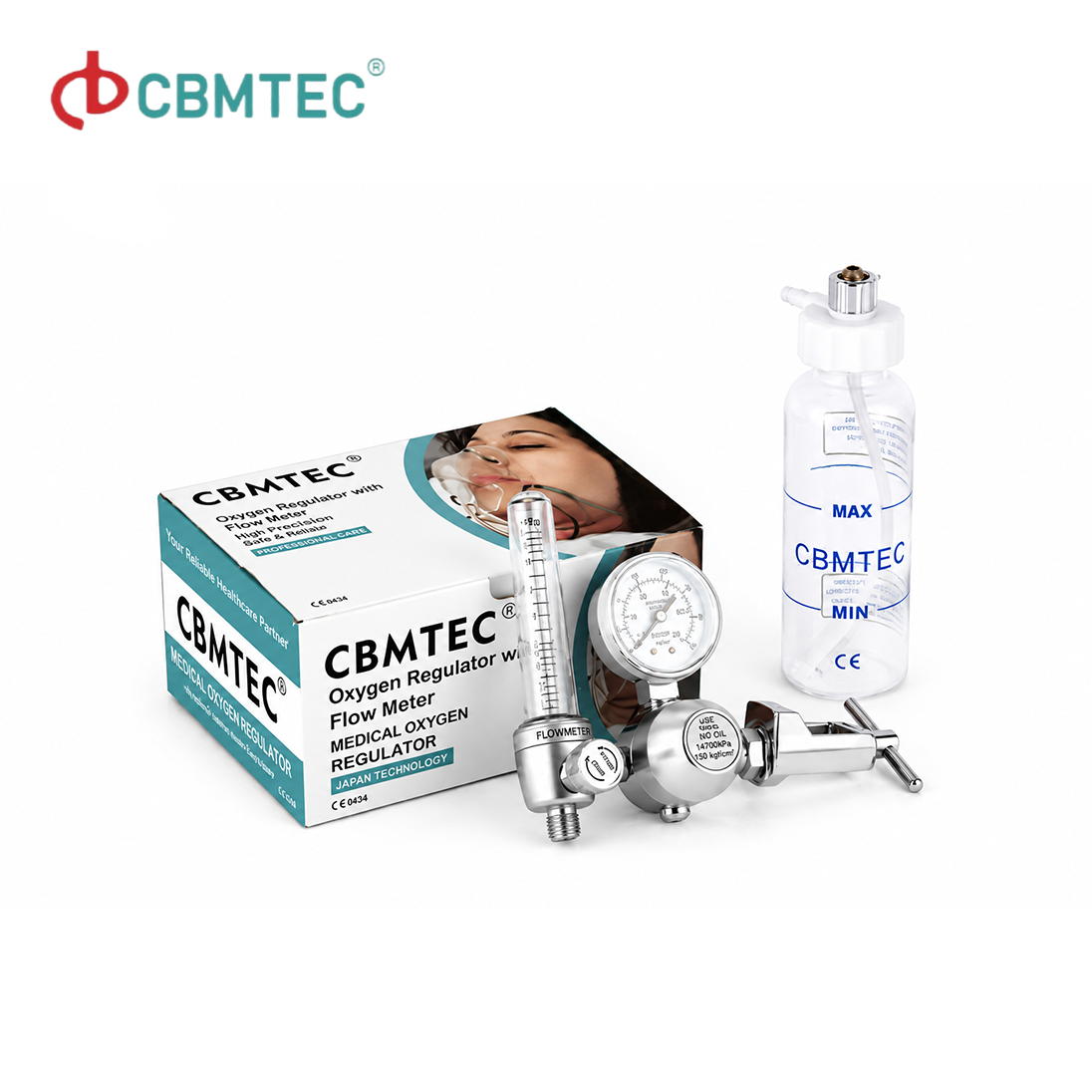 CBMTEC Medical Oxygen Regulator 2 3