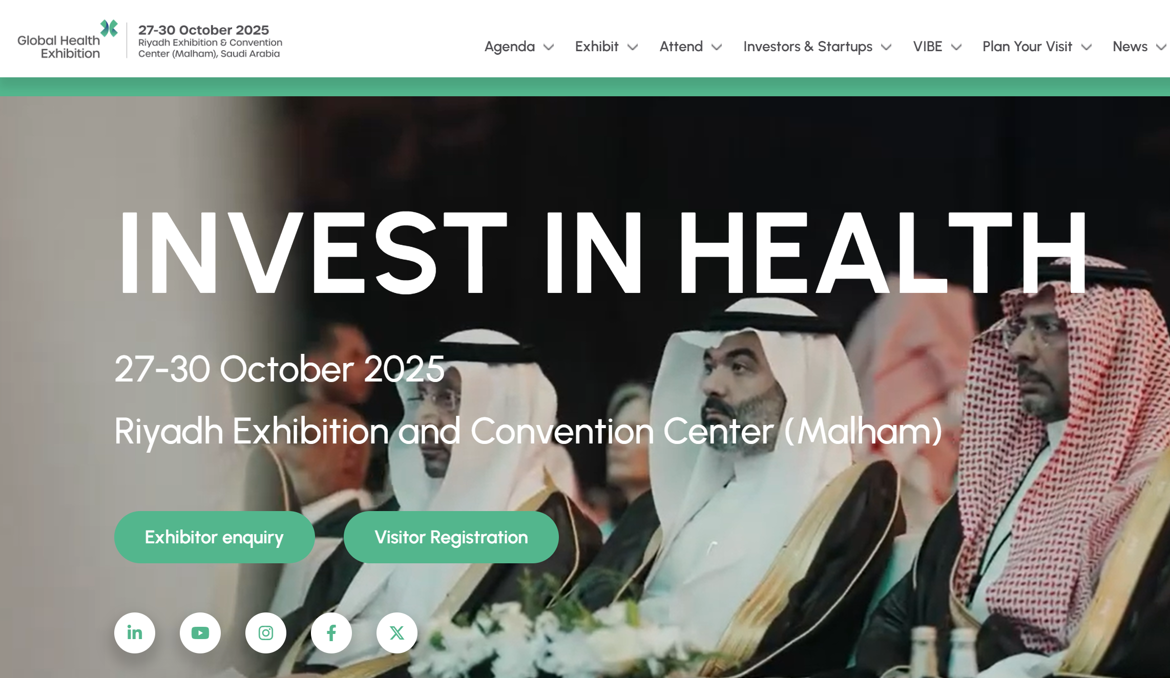 World Medical Fairs in Oct. of 2025