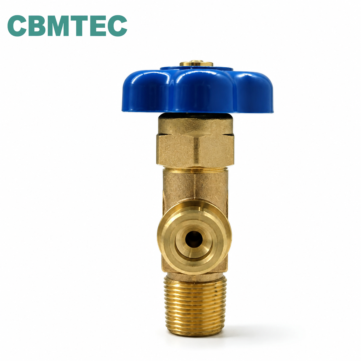 QF-2 Chromed Medical Oxygen Valve 