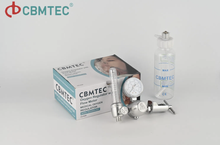 Medical Oxygen Regulator Flow Meter with Humidifier Bottle for Oxygen Cylinder
