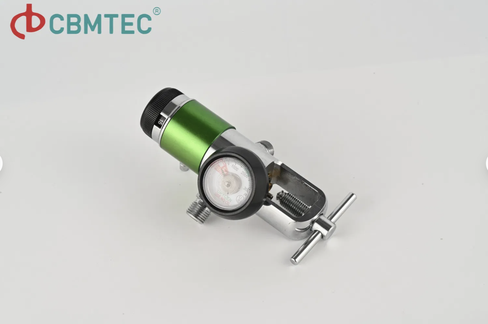 Medical Oxygen Regulator Flow Meter with Humidifier Bottle for Oxygen Cylinder