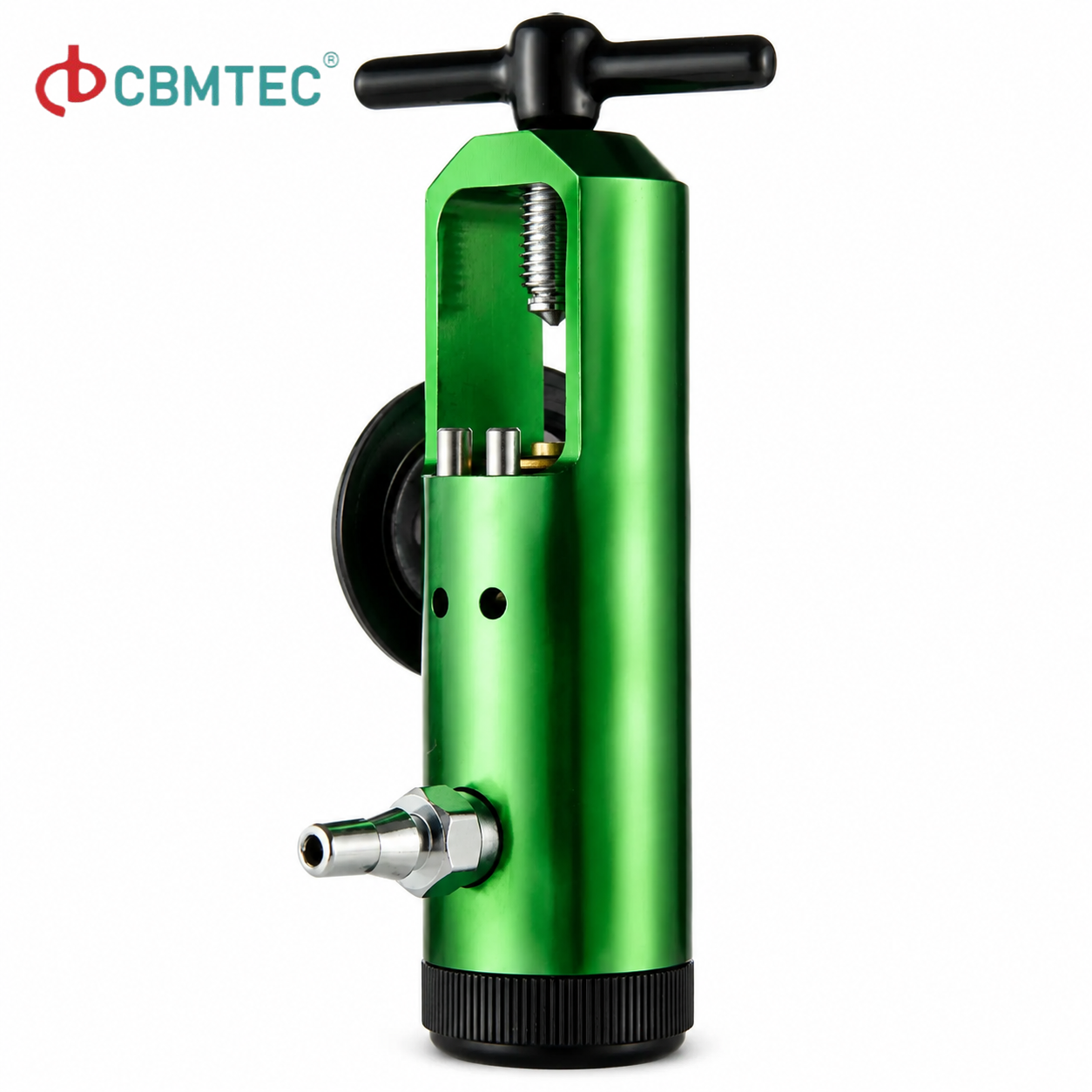 Click-style Bull-nose Oxygen Regulators 