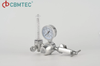 Medical Oxygen Regulator, First Aid Oxygen Regulator with Flow Meter and Humidifier for Oxygen Gas Cylinder