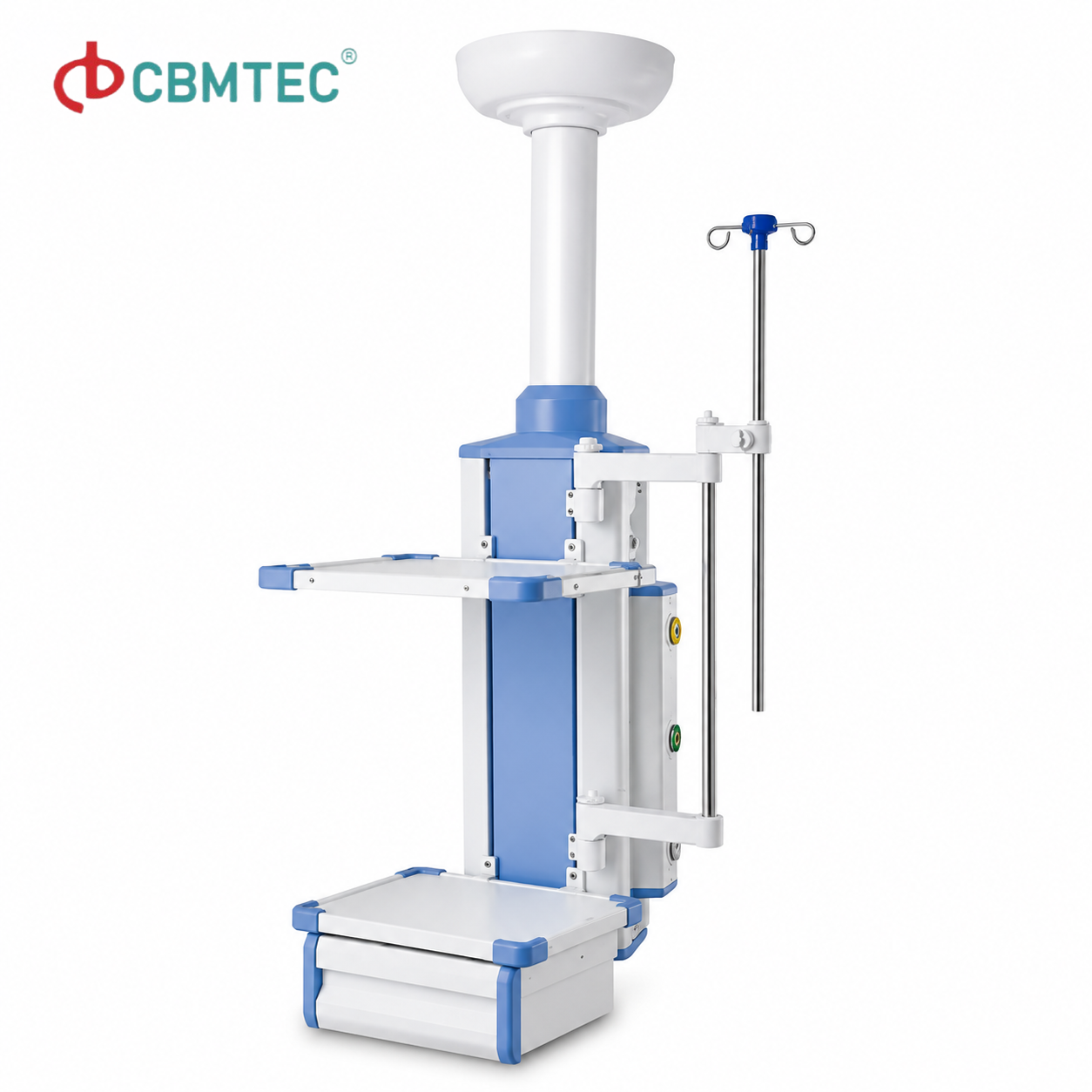 ICU swing arm suspension bridge