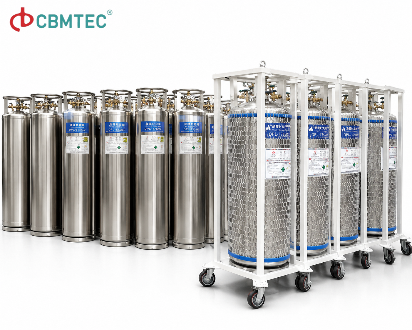 Medical Cryogenic Liquid Oxygen Dewar Cylinders