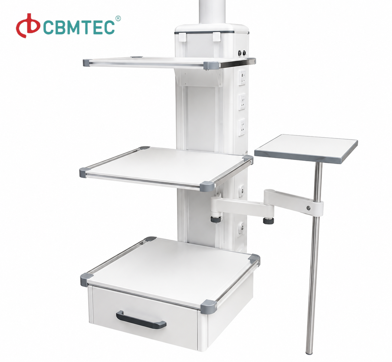 ICU swing arm suspension bridge