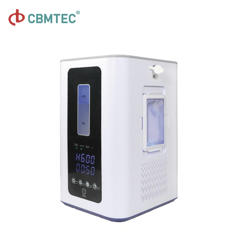 Portable Hydrogen Water Therapy Machine 99.99% H2 High Purity Hydrogen Oxygen Inhalation Machine