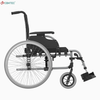 High-Quality Travel-Friendly Manual Wheelchair with Durable Casters for Seniors and Disabled Users