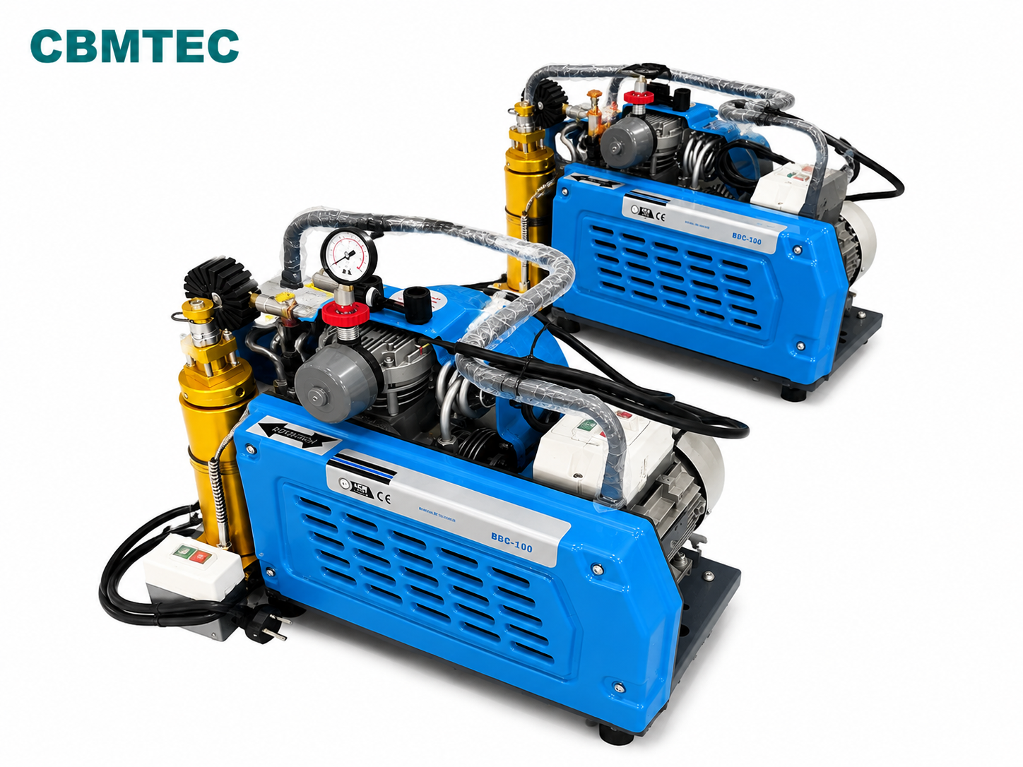 BBC- 100 Scuba Driving Air Compressor for Breathing Air