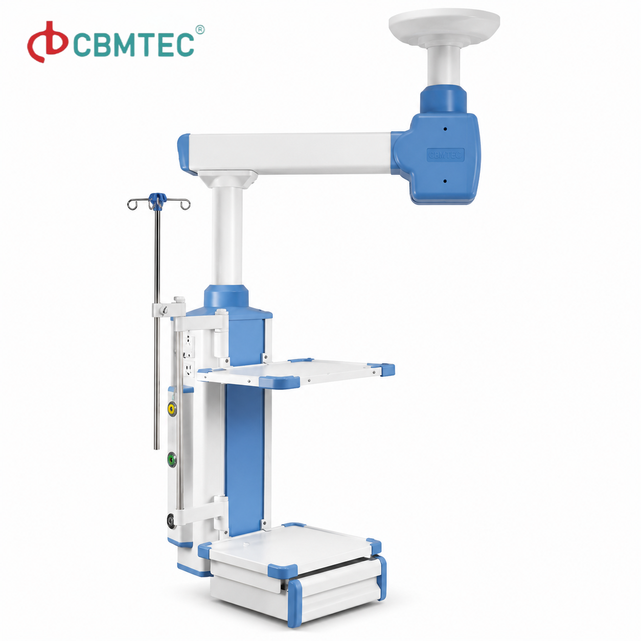 ICU swing arm suspension bridge