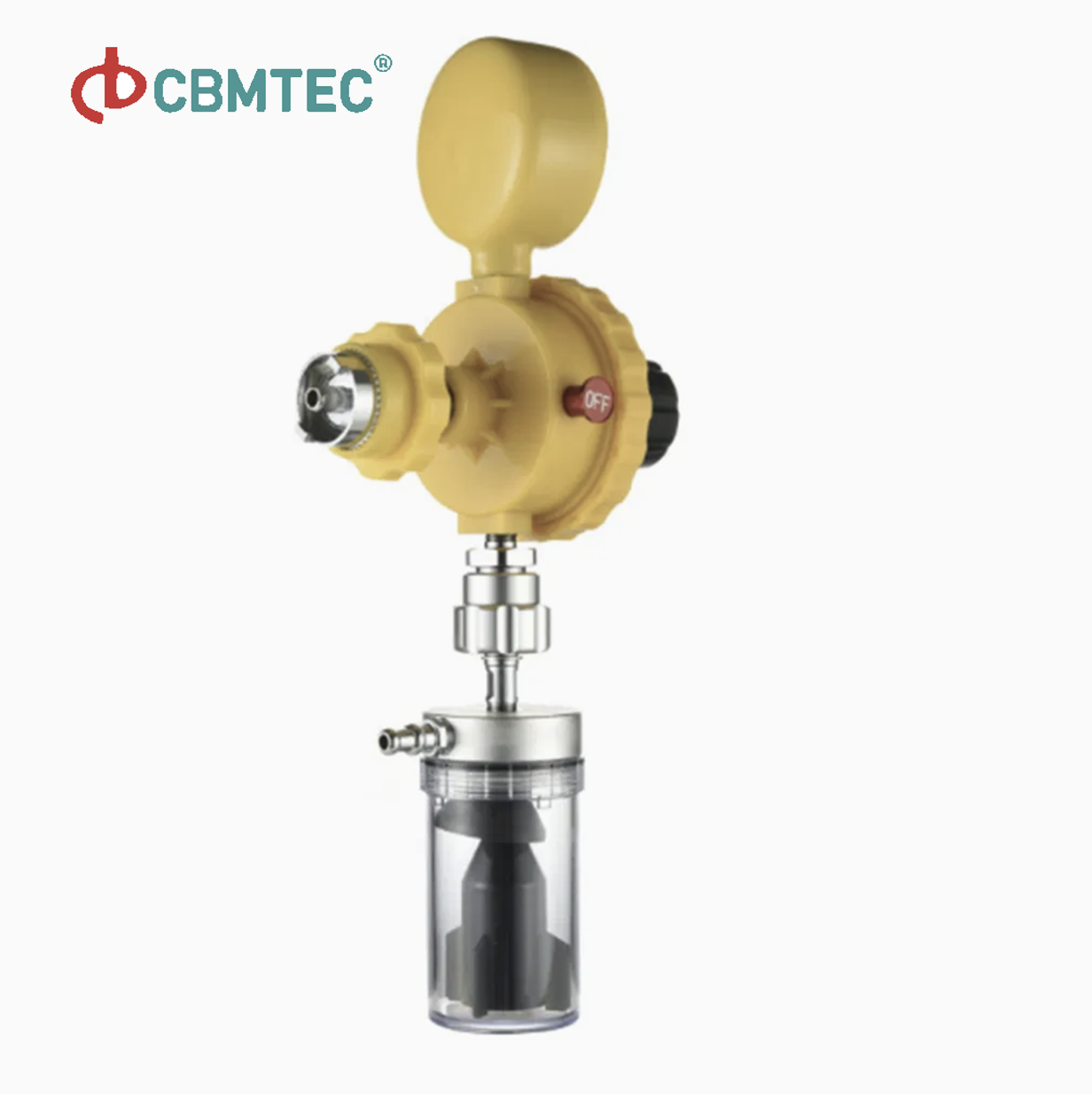 Medical Vacuum Regulator with Precision Pressure Control and Automatic Safety Stop